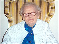 World's oldest woman Charlotte Benkner