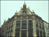 Commerzbank building in Leipzig