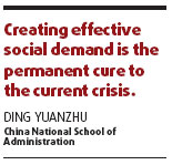 Experts urge stimulus package on social welfare