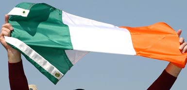 The Irish flag