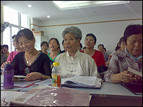 Pensioners in Pudong, China