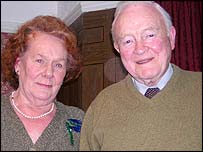 Dr Brendan Kelly and his wife, Kitty
