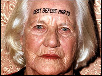 Age Concern poster about ageism