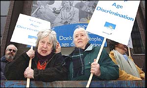 Actress Anna Wing and Anne Gilman, Chair of Islington Pensioners Forum